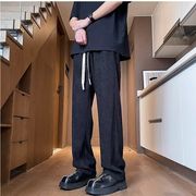 2025春秋新作 メンズ ボトムス カジュアル パンツ スラックス ワイドパンツ 男