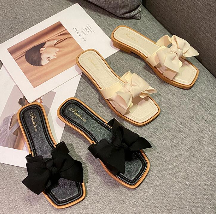夏新品・スリッパ・韓国風・女性用ビーチスリッパ・サンダル・フラットシューズ