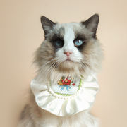 ペット用よだれかけ スタイ 首飾り ハーネス アクセサリー 小型犬用 猫用 ペット用 装飾