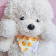 ペット用よだれかけ スタイ 三角形 ハート 魚 首飾り ハーネス アクセサリー 小型犬用 猫用 ペット用 装飾