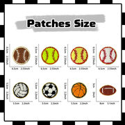 布パッチ刺繍ホットスポットクロスボーダーtemuアイロンホットメルトシュニール刺繍パッチアウトドアス