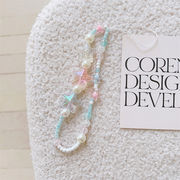 アクセサリー アップル サムスン スマホケース用 HQ 珠鎖短紐 8号