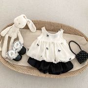 ★BaBy★　73~120cm　ベビーブラウス　ノースリブトップス　韓国ベビー服