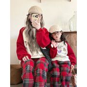 【2025新作】子供服 韓国風子供服 ベビー服 可愛い  親子服  パーカー 90-150cm 3色