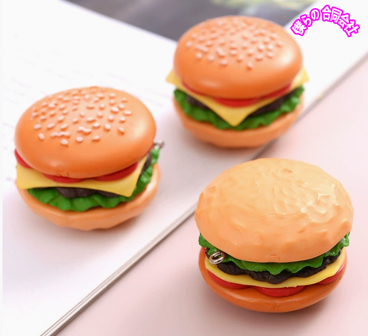 チーズバーガー　スツール 室内外兼用デコレーション 楽天市場】ハンバーガー スツール : MOONEYES