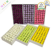 全14色 DIY チューリップ シャボンフラワー ソープフラワー 50点セット 枯れないお花 バレンタイン