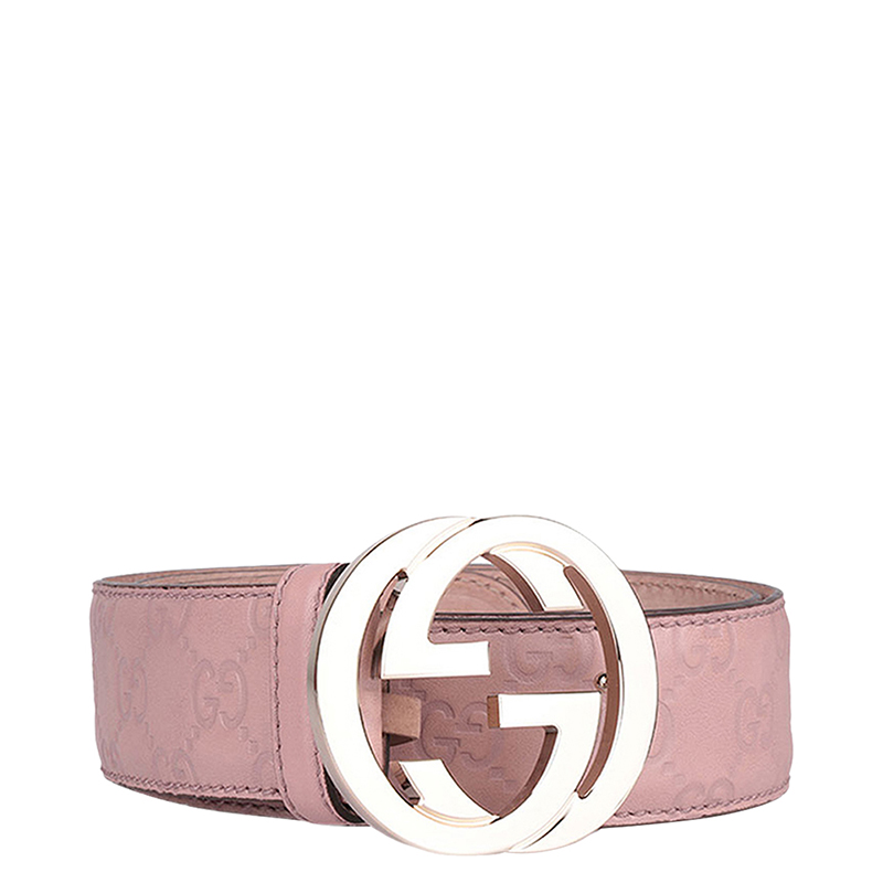 グッチ GUCCI メンズ GG シグネチャー レザーベルトレザー