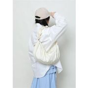 最終プライス  新作 大容量 しわクラウドバッグ 2025春 韓国トレンド ルーズショルダー