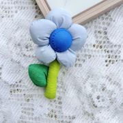 バッグ 動物デザイン ハンドバッグ 青色 アクセサリー付き