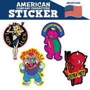 アメリカン キャラクター ステッカー