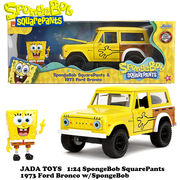 1:24 SpongeBob SquarePants 1973 Ford Bronco  w/SpongeBob 【スポンジボブ】ミニカー