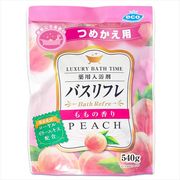 バスリフレ薬用入浴剤つめかえ用桃の香りＲ