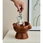 レビュー続々  猫皿&鍵収納トレイ セラミック製 玄関インテリア 防滑設計 軽量コンパクト