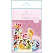 【ステッカー】ディズニープリンセス ステッカーセット 5枚入り