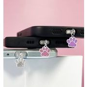 ★携帯電話充電ポートの防塵キャップ★iPhone★type-c