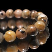 【一点物】ブレス　フェナカイト＜ブラジル産＞　AAランク　丸　約8mm　証明書付き