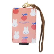【パスケース】ミッフィー ICカードケース MIFFY FRUITS りんご