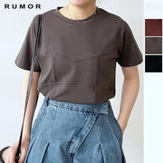 【2025新作】天竺ビスチェドッキングTシャツ