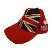 I Love Britain ベースボールキャップ ユニオンジャック＆ハート