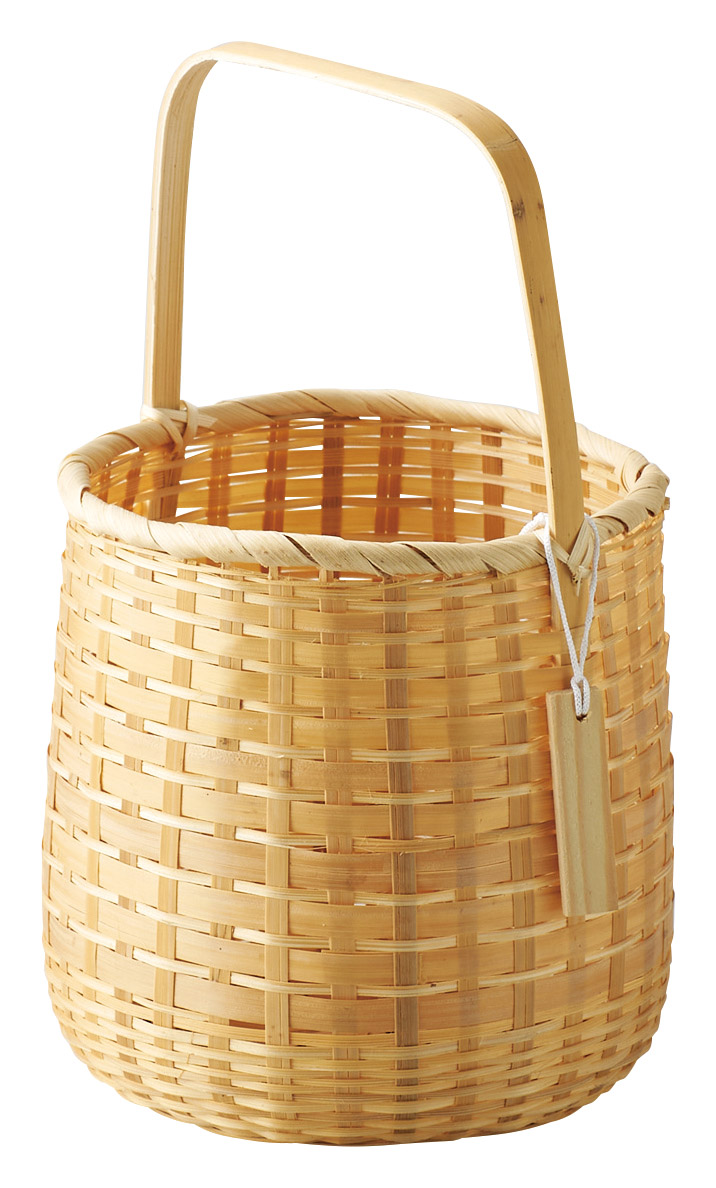 竹湯かご　かごバッグ/買い物かご/ショッピング/バスケット