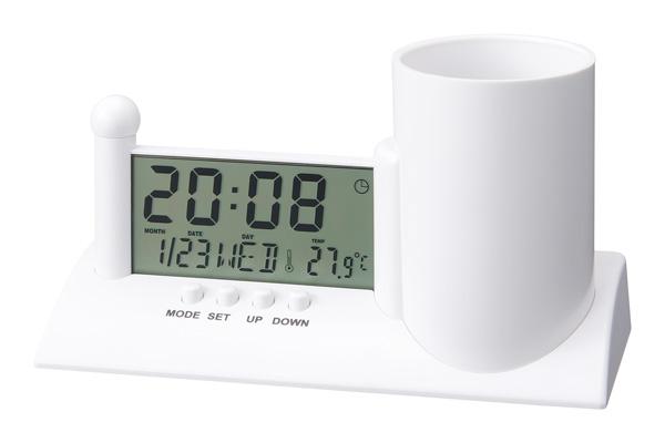 ペンホルダー付クロック 6197