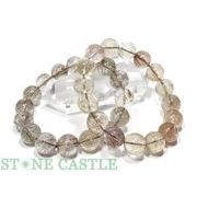 ☆高品質☆【ブレスレット】シルバールチルクォーツ (2A) (約13～13.5mm)