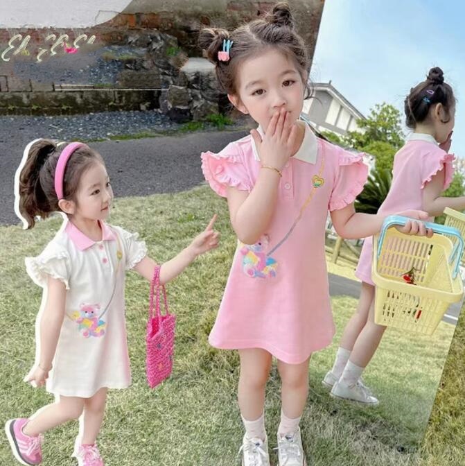 2025新品 キッズ XNE ワンピース★80-160CM 2色