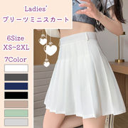 プリーツスカート 制服 ミニスカート シンプル 無地 学生服 レディース スカート コスプレ