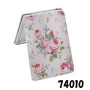 コンパクトミラー（レクタングル）等倍＆拡大2 倍　74010　手鏡　鏡　ミラー　お土産　JAPAN　日本