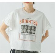 2025年INS 春夏新作　おしゃれ　気質  カジュアル系   トップス   Tシャツ
