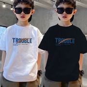 2025春夏子供服 シンプル Ｔシャツ 韓国風 キッズ服 トップス 男女兼用 インナーシャツ [90~170cm]