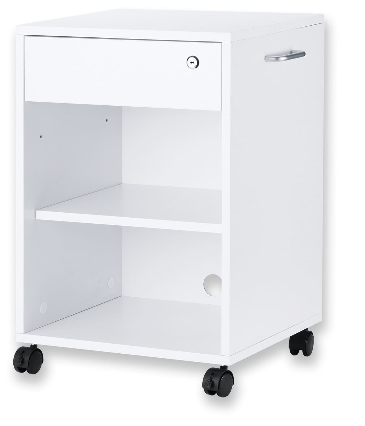 ワゴン 引き出し キャスター付き HWG01W ホワイト アスカ 小型 木製 2段 a4 おしゃれ 棚 ワゴン