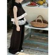 2025夏新作 子供服 百掛け  トップス  無袖   シャツ   Tシャツ    90~150cm