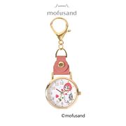 【腕時計】mofusand 水彩ドットKCウォッチ RE イチゴにゃん