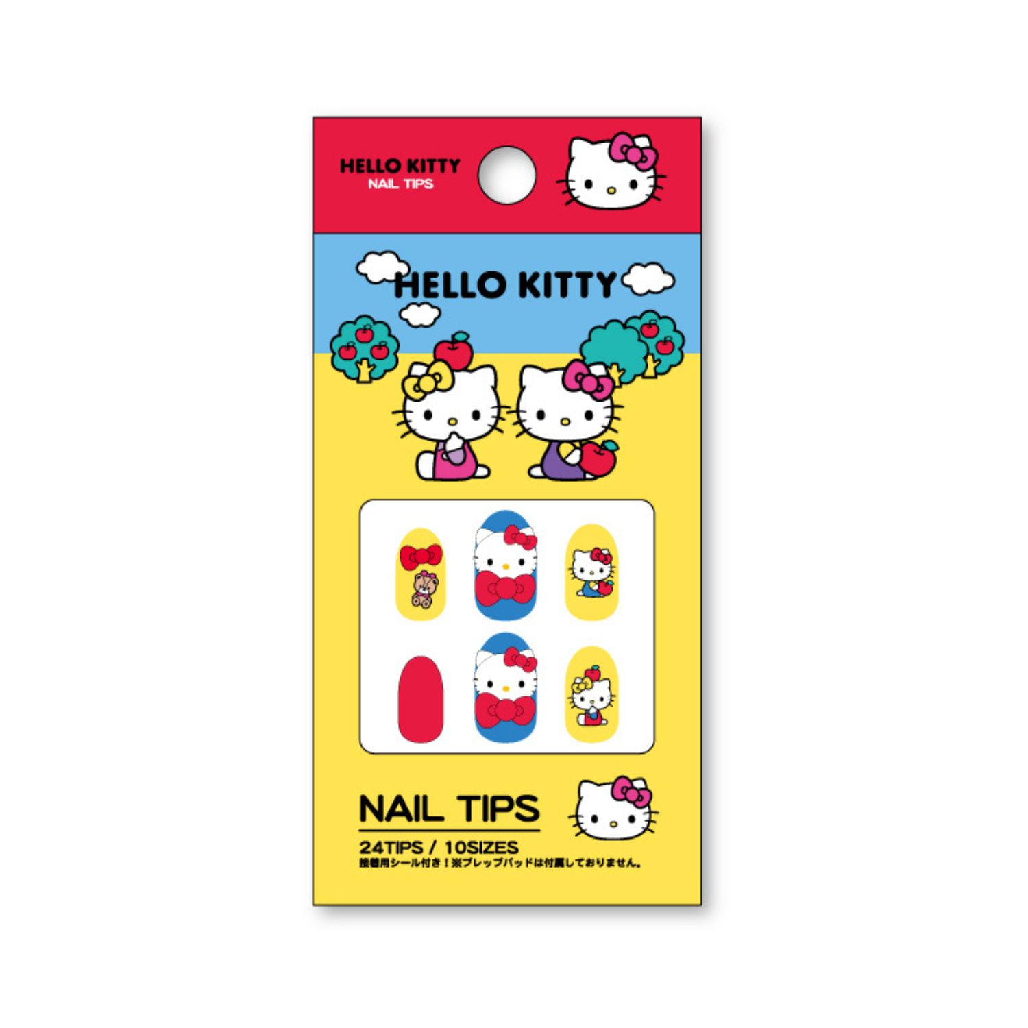 6月発売予定】ハローキティ ネイルチップ レトロ 601-4167