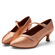 ベリーダンス 社交ダンス ダンスシューズ ラテンダンス レディース 少女 ダンス靴 練習靴 6.5cmヒール