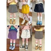 韓国風子供服★子供下着★キッズスカート★ショート★女の子★かわいい★5色90-170