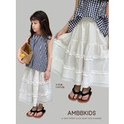 韓国風子供服★スカート★無地★ロング★女の子★かわいい★90-170