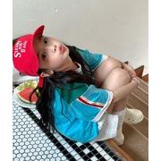 2025年秋新作　キッズ服　TC　 韓国風　トップス　半袖Tシャツ★100-160CM　