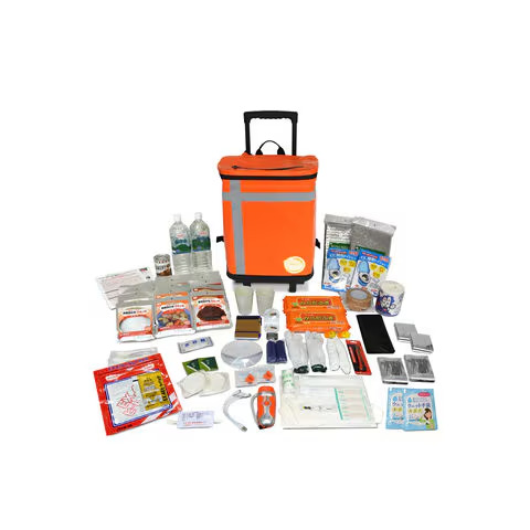 【防災用品75点】防災バッグTANAKA 防災士ブラザーズモデル　Ｍプレミアム2人用