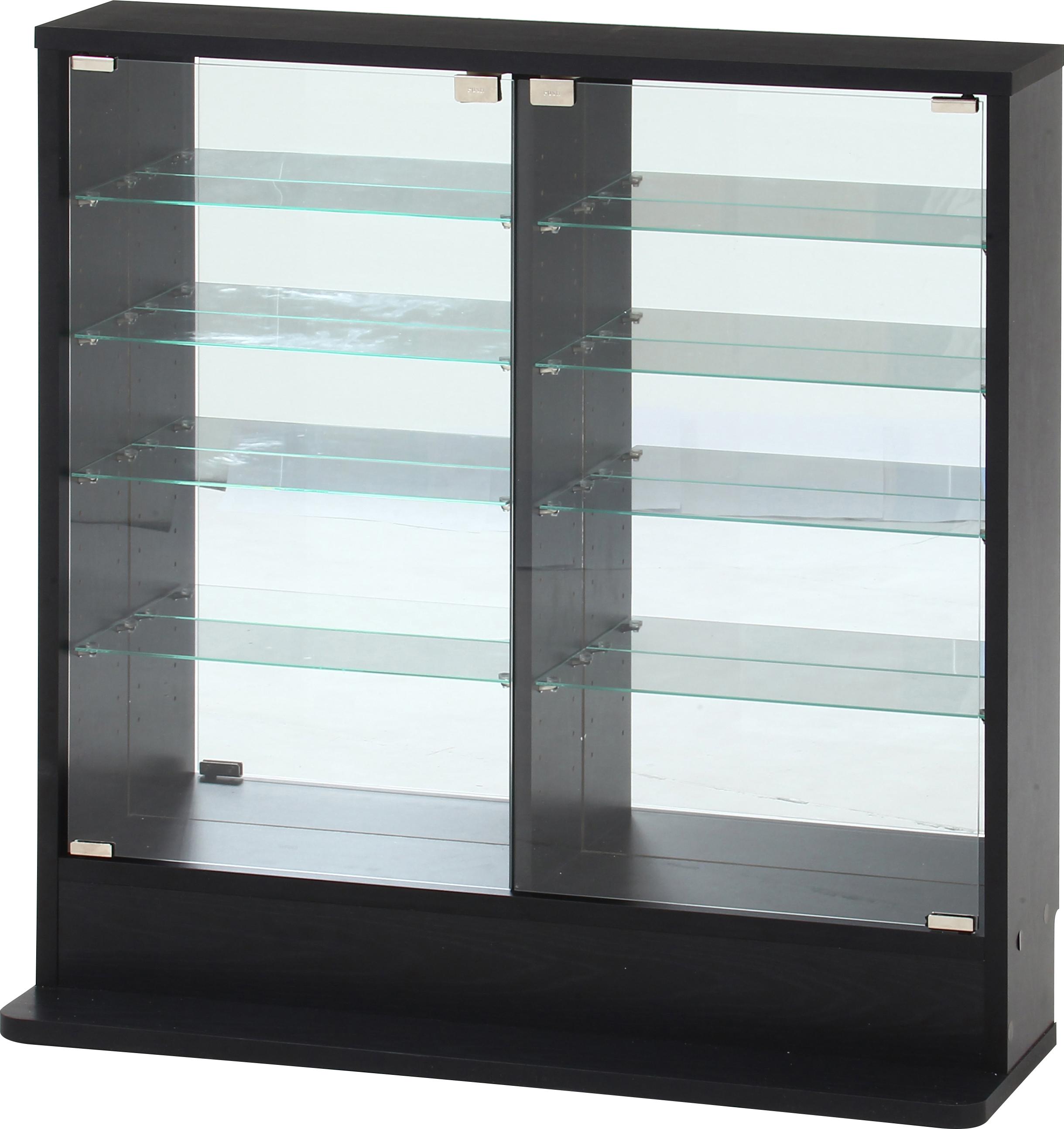 コレクションラック TOR ロータイプミラー付き BK | 卸売・ 問屋