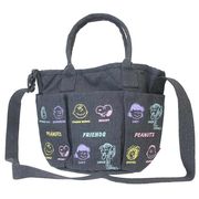 【ショルダーバッグ】スヌーピー IP.デリ.ポケッツ.Peanuts－0C DELIミニバッグ Dark Gray