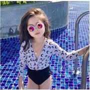 韓国風子供水着 キッズ 女の子 ベビー 子供用 オールインワン　連体水着 uvカット キッズ水着