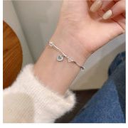 925シルバー   アクセサリー ブレスレット  ハンドメイド ブレスレット   ブレスレット INS風 キラキラ