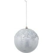 【クリスマス】120mmパールグリッターボールSI