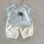 「2025」子供服★トップス+ズボン★セットアップ★韓国風子供服★73cm～110cm