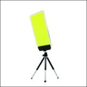 日本製 made in japan DC12V COBハンディ三脚パネルライト 調光付 昼光色 DC002MST