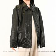 【2025新作】グロッシーワッシャー　ヴィンテージ　ジャケット(32800)
