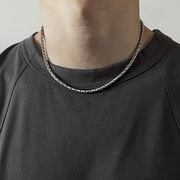 チタンスチールネックレス メンズ鎖骨ネックレス メンズアクセサリー チタンスチールアクセサリー