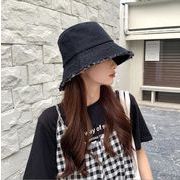 夏レディース帽子★薄い漁師の帽子★日焼け止め、日よけ帽★ファッションハット★紫外線対策